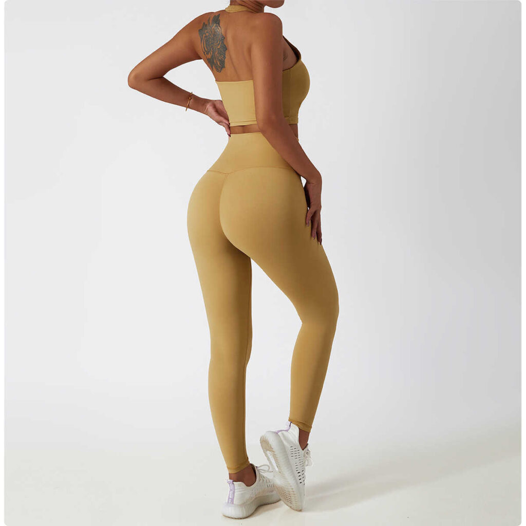 Solid Color Sports Bra Custom Crop Tops