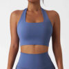 One Shoulder Sports Bra Custom Women bra