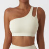One Shoulder Sports Bra Custom Women Bra