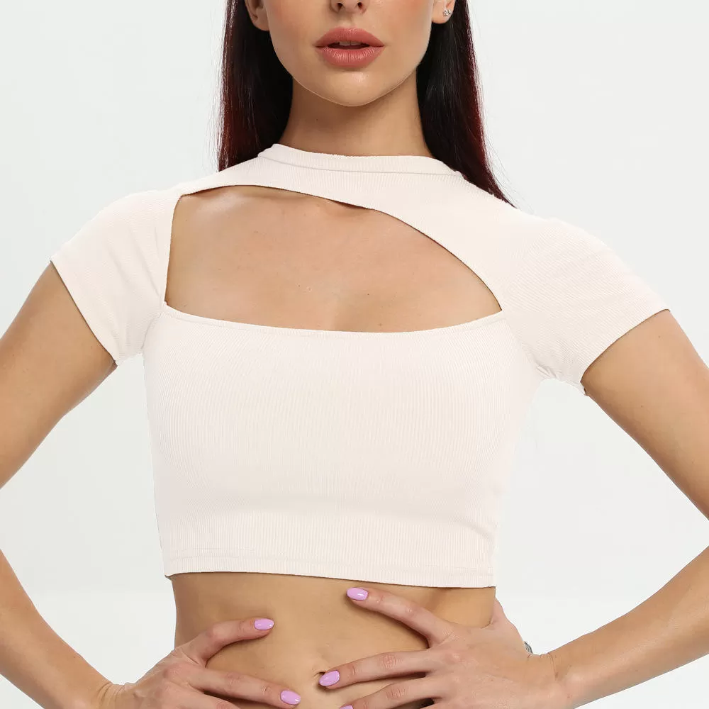 Short Sleeve Yoga Top Women's Yoga Tops Workout Top SPBT99912QS