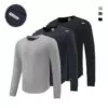 Wholesale Long Sleeve Shirts Men's Workout Shirts Gym Long Sleeve Top