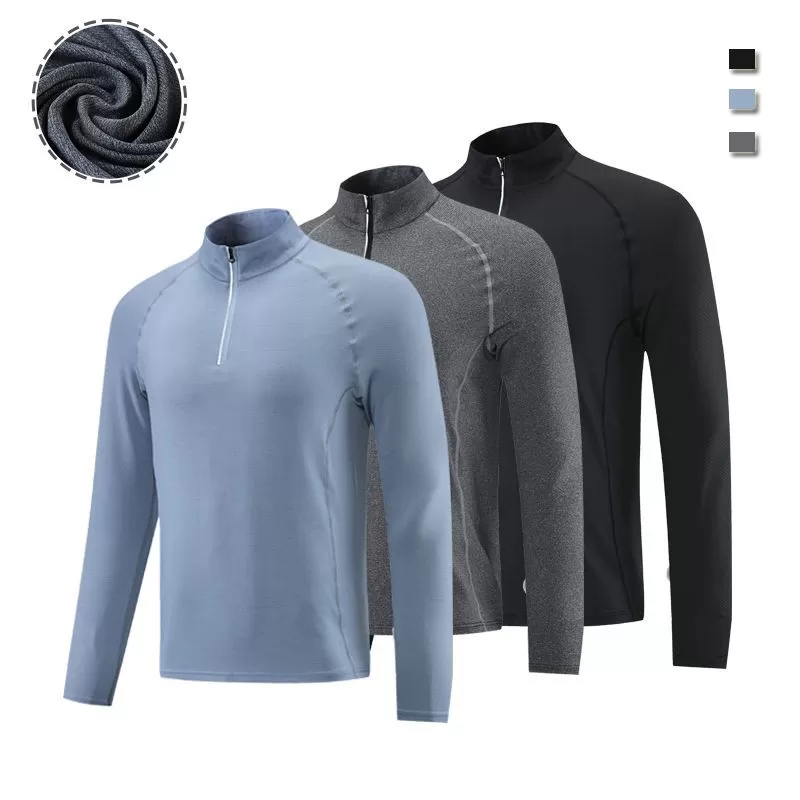 Wholesale Long Sleeve Shirts Men's Long Sleeve Workout Top Long Sleeve T Shirts
