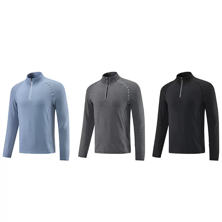 Wholesale Long Sleeve Shirts Men's Long Sleeve Workout Top Long Sleeve T Shirts