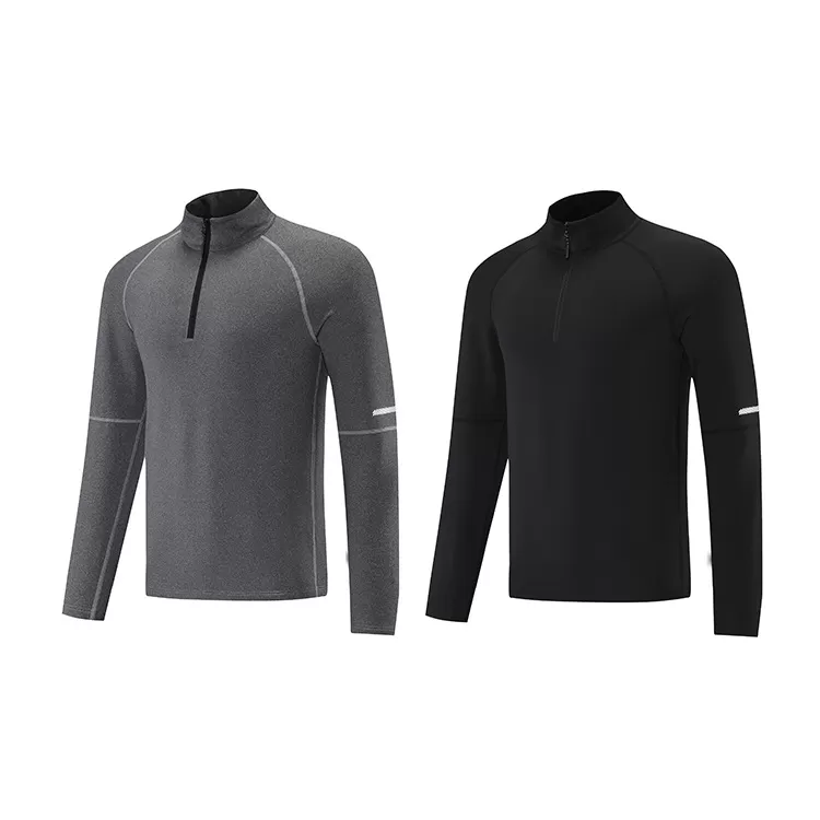 Wholesale Long Sleeve T-Shirts Men's Gym Clothes Polo Shirts