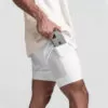 Men's Training Shorts Running Shorts Workout Shorts With Phone Pocket