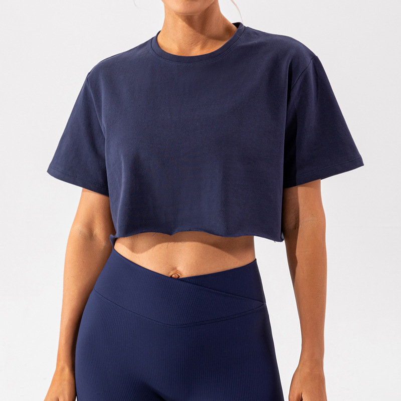 Women's Short Sleeve Tops Yoga Top Ladies' Athletic T-Shirt