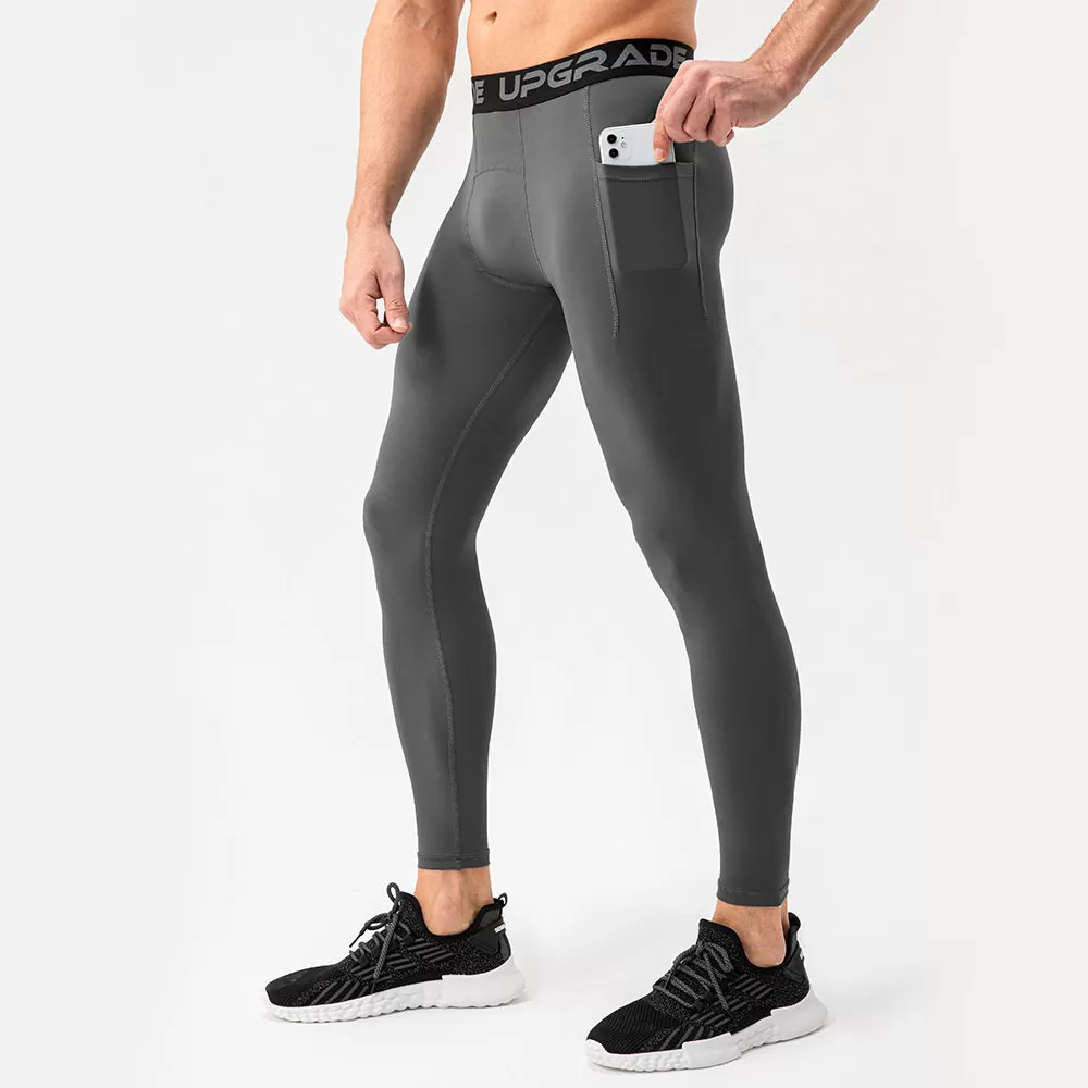 Wholesale Workout Leggings Men's Compression Pants Tight leggings