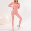 Long Sleeve Yoga Jumpsuit One-Piece Bodysuits Workout bodysuit