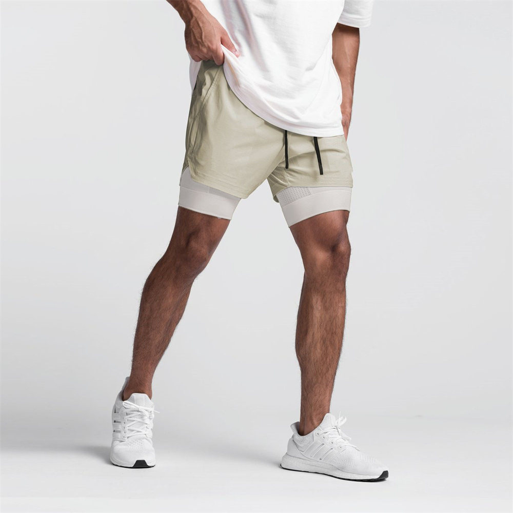 Men's Training Shorts Running Shorts Workout Shorts With Phone Pocket