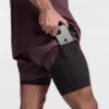 Men's Training Shorts Running Shorts Workout Shorts With Phone Pocket