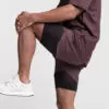 Men's Training Shorts Running Shorts Workout Shorts With Phone Pocket