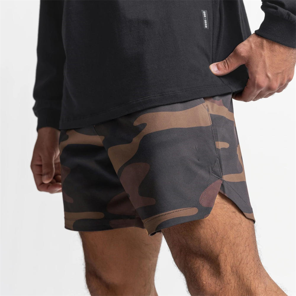 Men's Workout Shorts Athletic Shorts with Back Pockets Gym Shorts