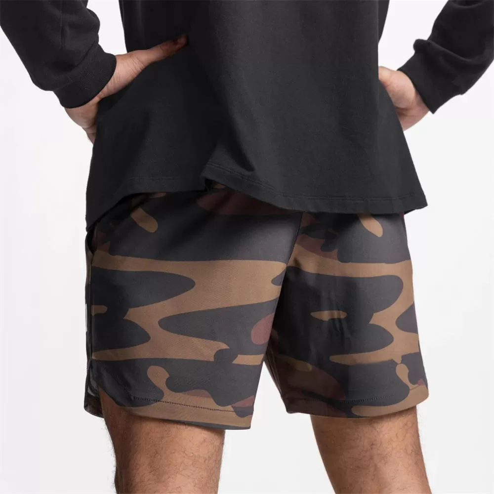Men's Workout Shorts Athletic Shorts with Back Pockets Gym Shorts