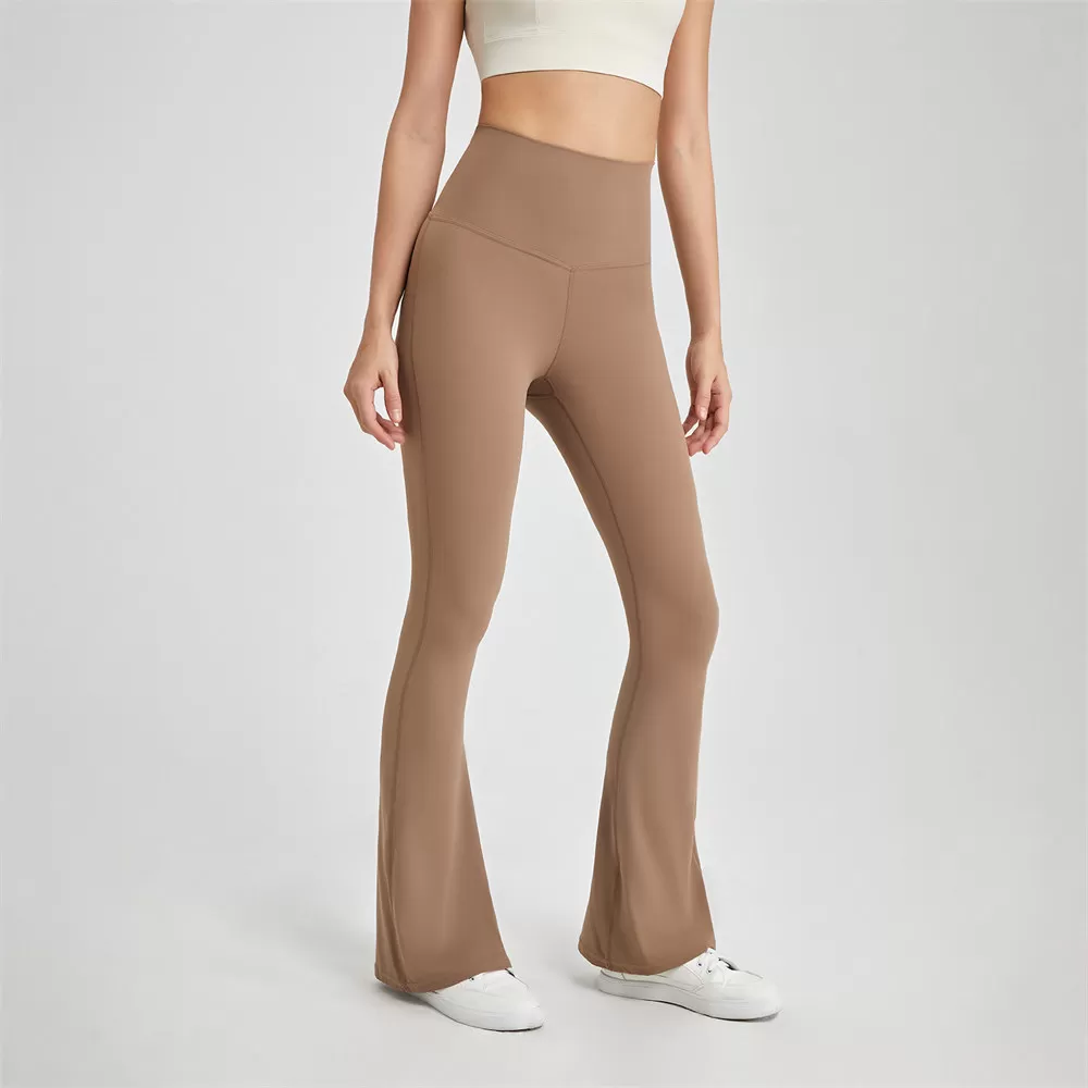 High-Waisted Flare Leggings Women's Leggings Wholesale Gym Leggings ...