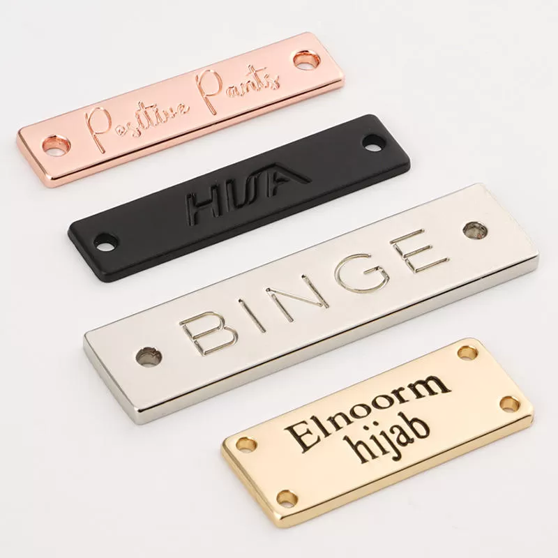 metal label in spark sportswear
