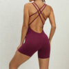 One Piece Shorts Romper Ladies One Piece Jumpsuit Bodysuit