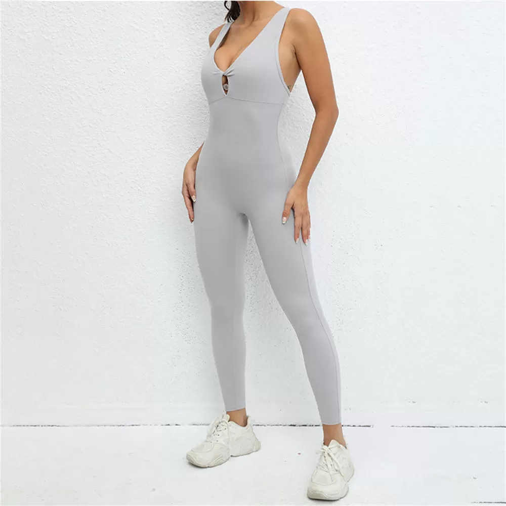 Jumpsuits for Women One Piece Workout Romper Jumpsuit