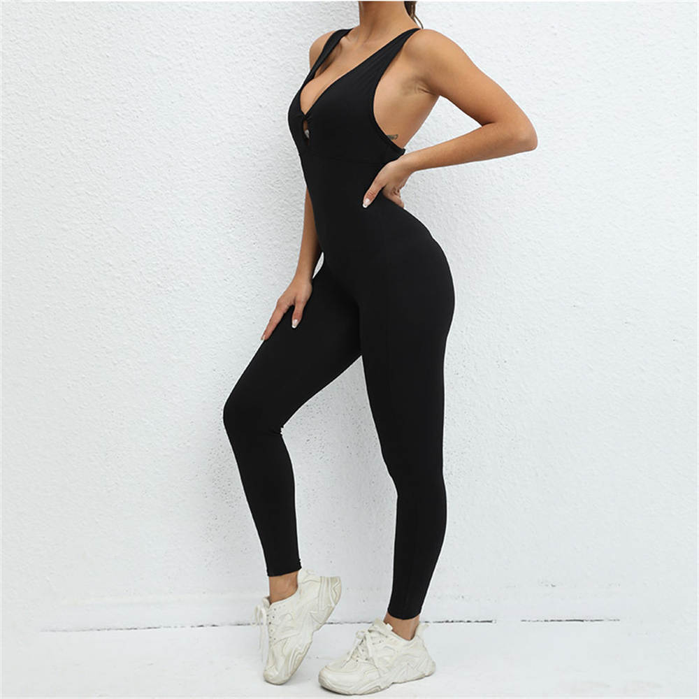 Jumpsuits for Women One Piece Workout Romper Jumpsuit