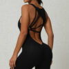 One piece Yoga Jumpsuit Workout Bodysuit Womens One Piece Jumpsuit