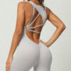 One piece Yoga Jumpsuit Workout Bodysuit Womens One Piece Jumpsuit