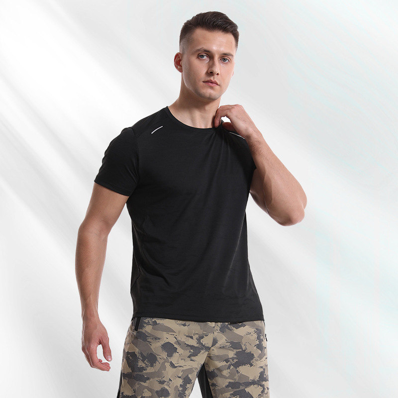 Men's Workout Shirts Men's Athletic Shirts Short Sleeve T Shirt SP437LLC