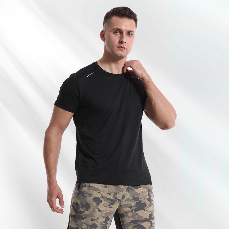 Men's Workout Shirts Men's Athletic Shirts Short Sleeve T Shirt