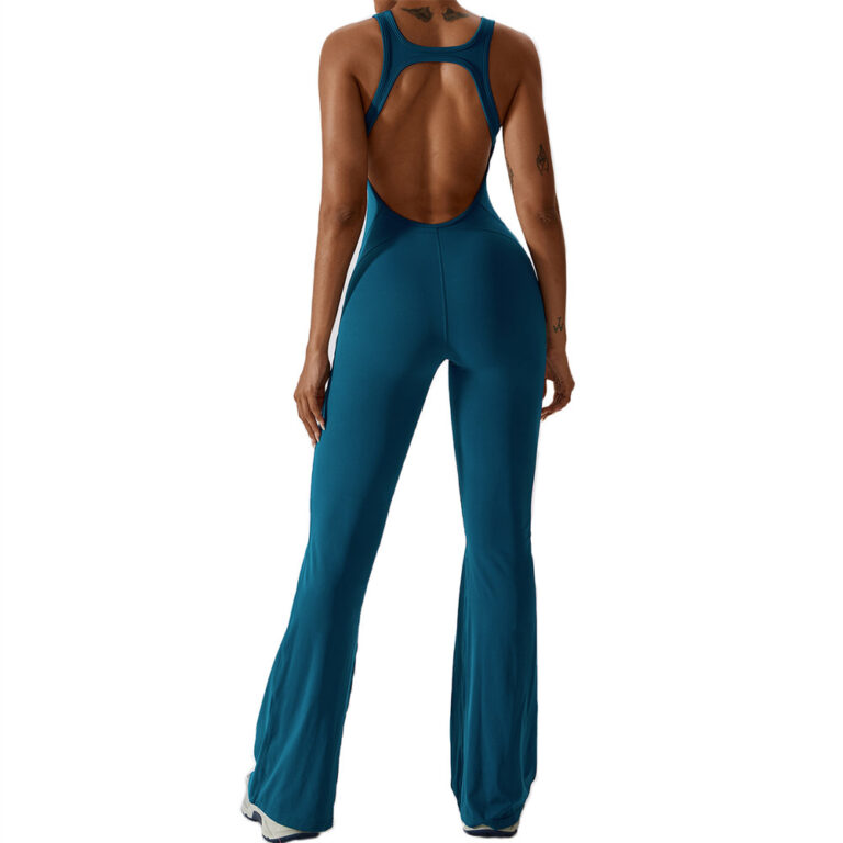 One Piece Workout Jumpsuit Activewear Jumpsuit Women's Yoga Jumpsuit