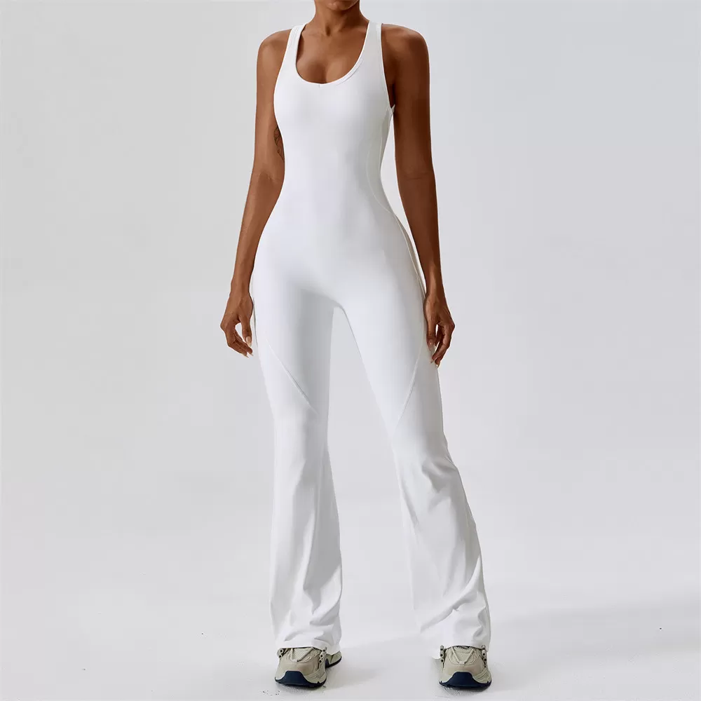 One Piece Workout Jumpsuit Activewear Jumpsuit Women's Yoga Jumpsuit
