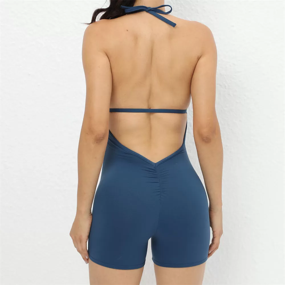 Wholesale One Piece Jumpsuit Workout Jumpsuit Athletic Bodysuit