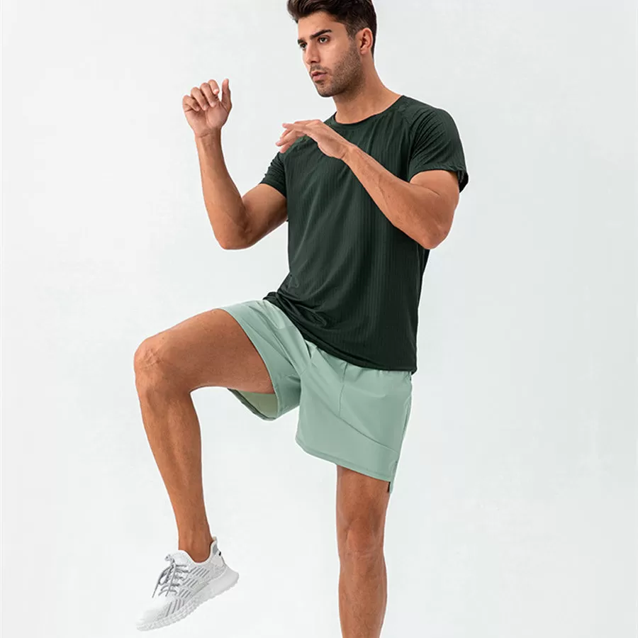 Short Sleeve Shirt Men's Athletic Shirts Men's Workout Shirts