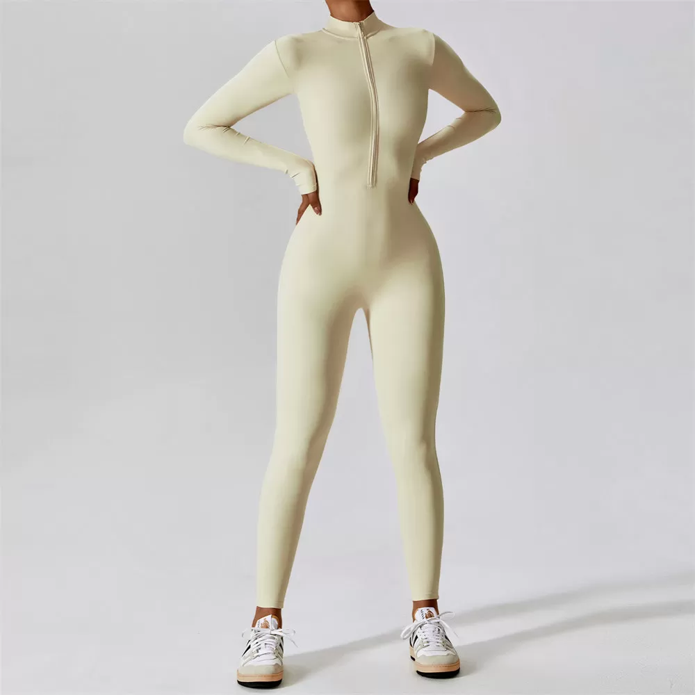 Long Sleeve Jumpsuit Casual Jumpsuits for Women One Piece Jumpsuit