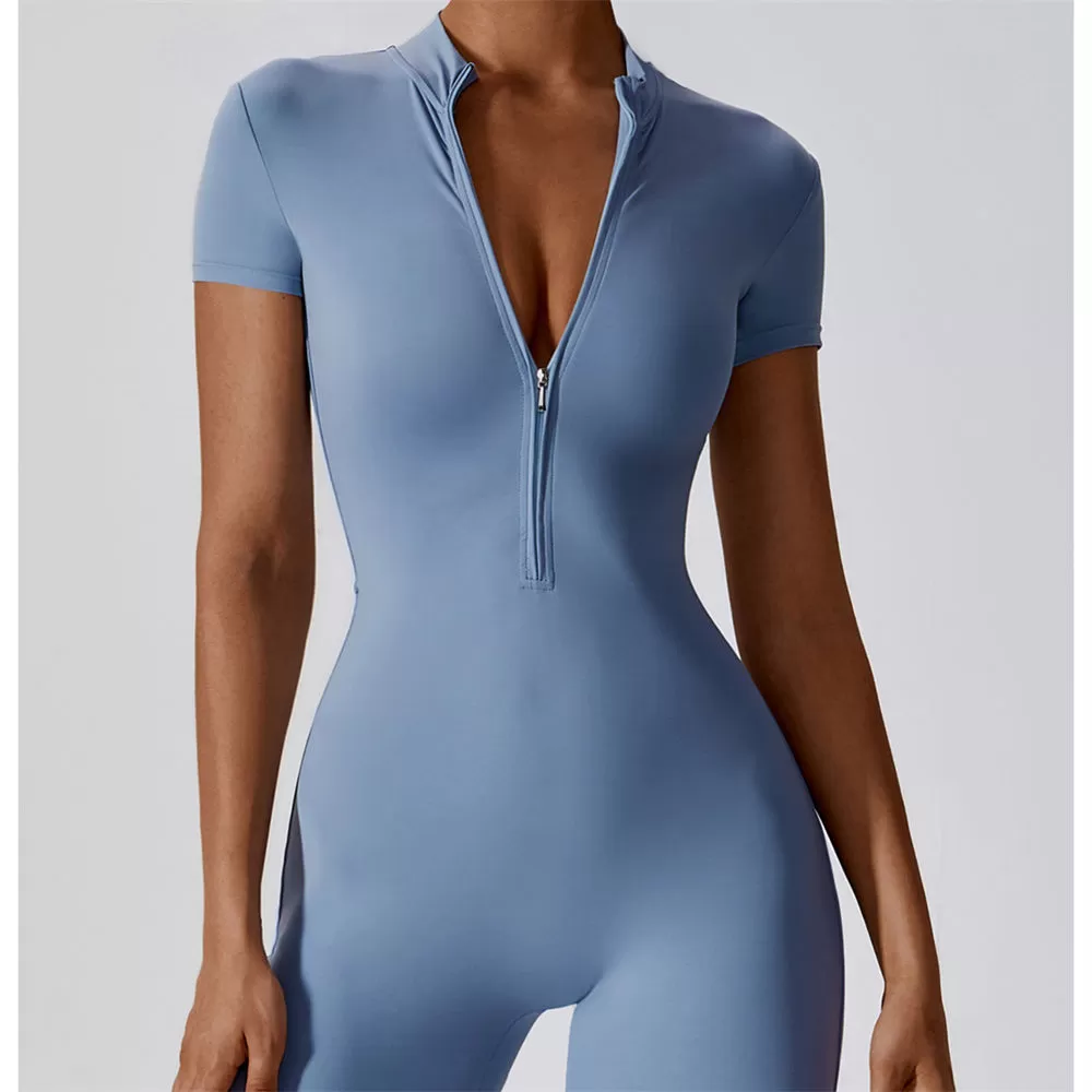 One Piece Workout Bodysuit Yoga Bodysuit Women's Workout Bodysuit