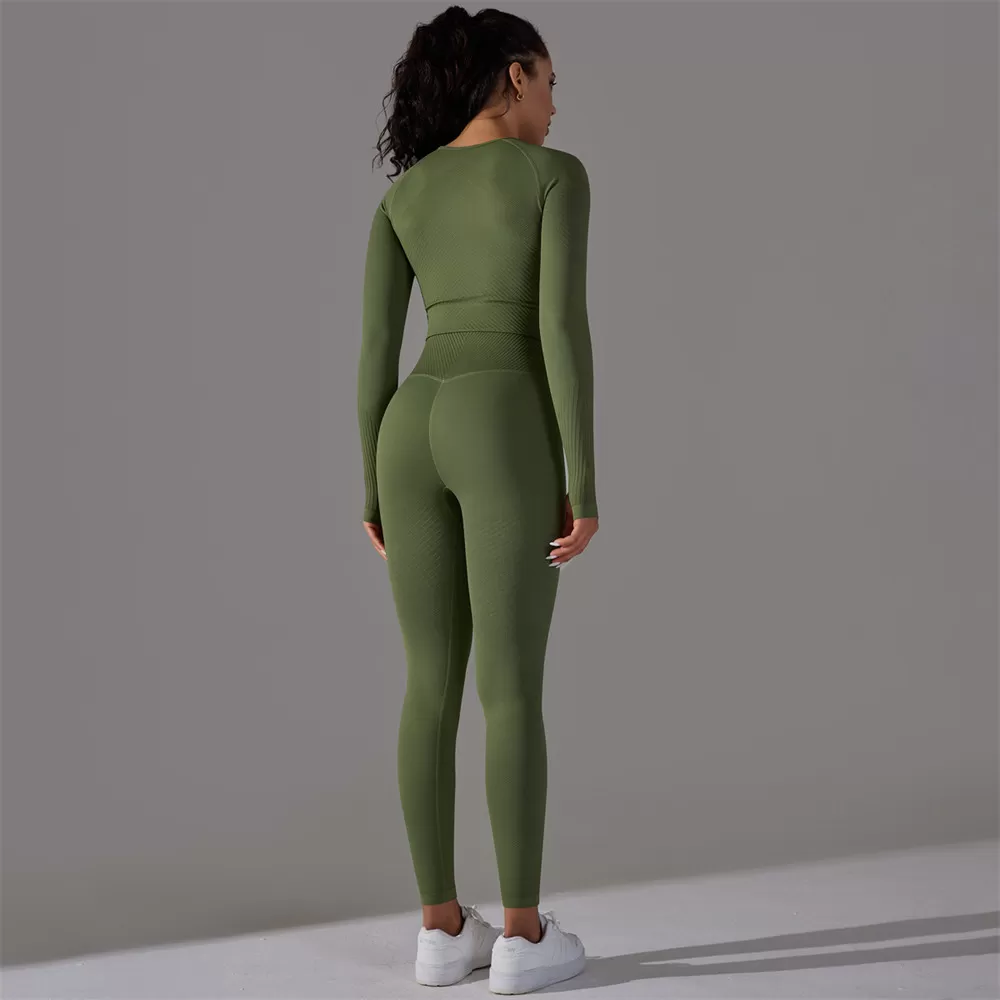 Seamless Workout Clothes Wholesale Activewear USA Bulk Athletic Wear