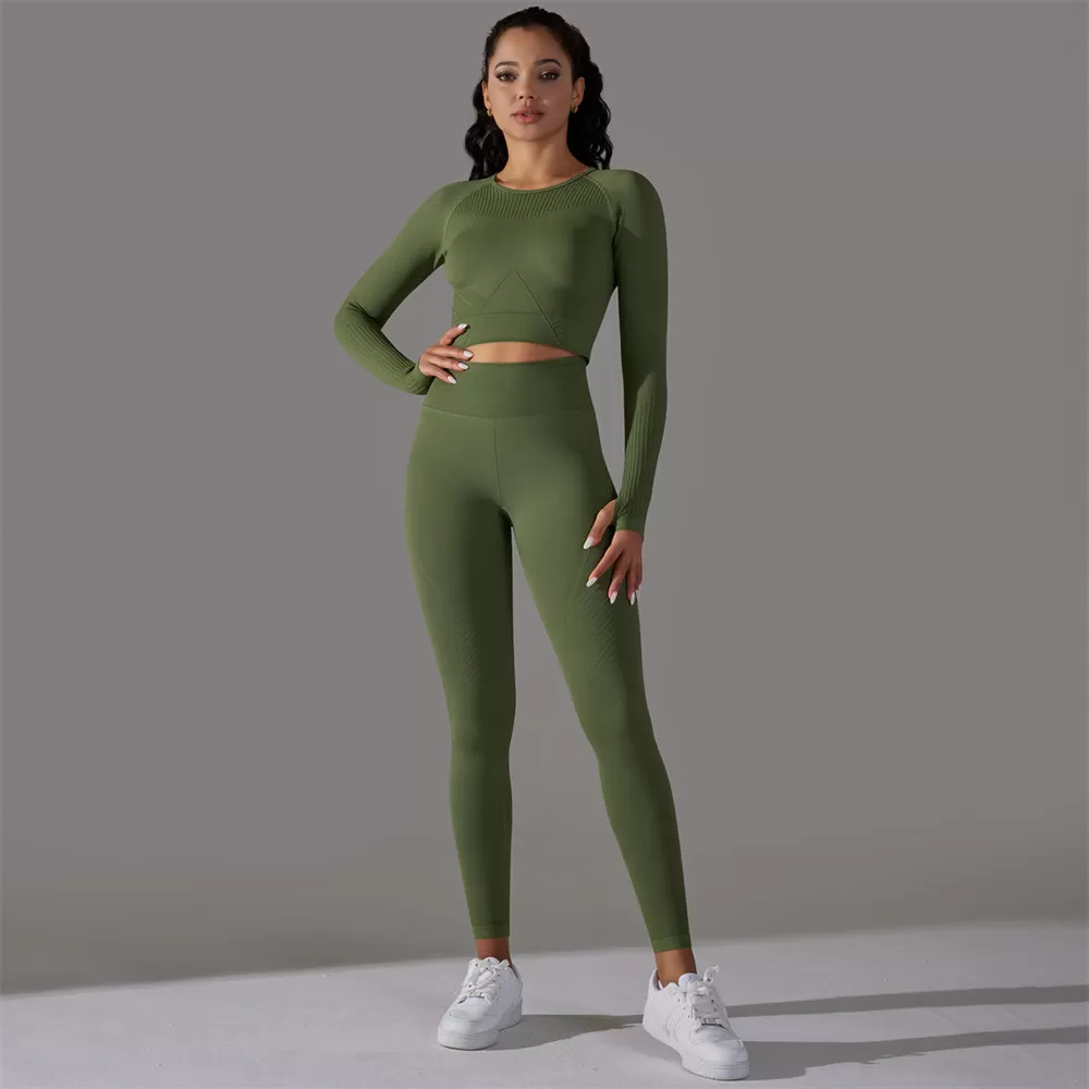 Seamless Workout Clothes Wholesale Activewear USA Bulk Athletic Wear