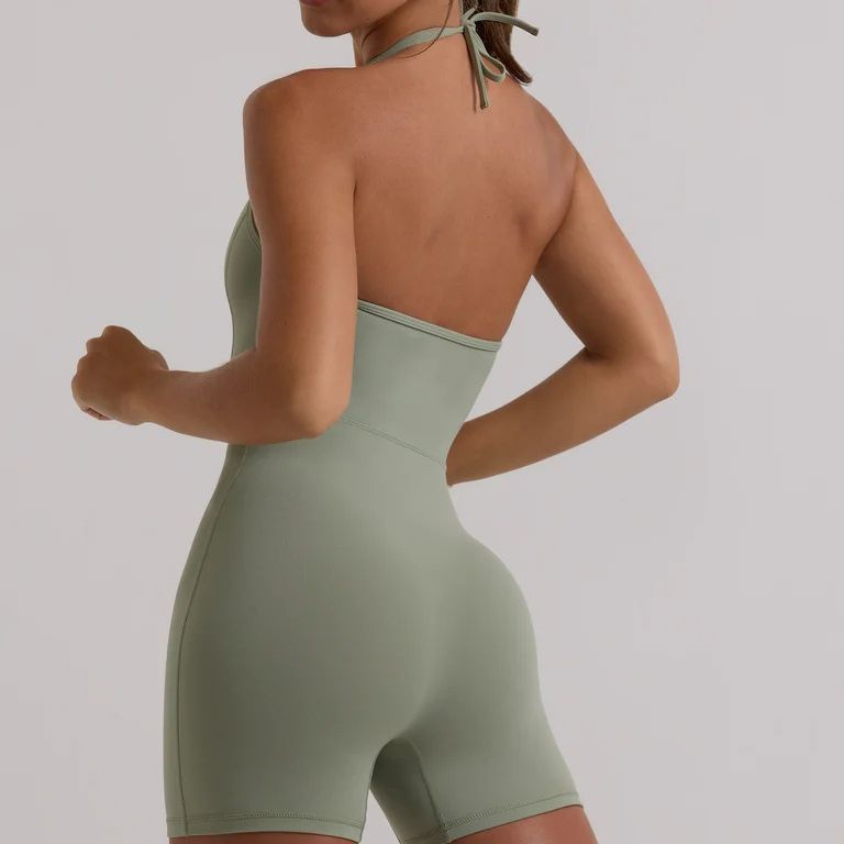 Yoga Bodysuit One Piece Workout Bodysuit Athletic Bodysuit SP012MY