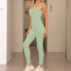 One Piece Workout Jumpsuit Activewear Jumpsuit Women's Yoga Jumpsuit