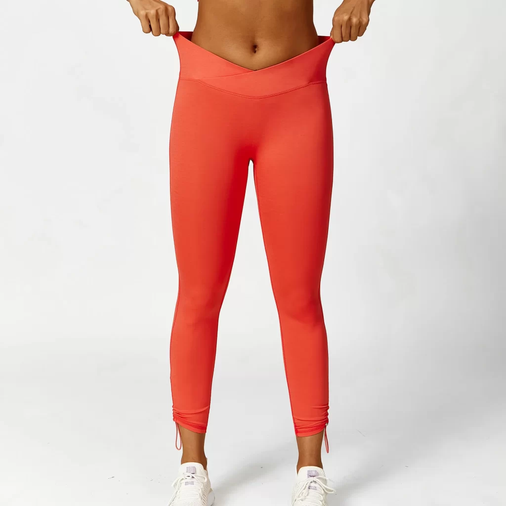 Drawstring Butt Lift Legging for Women