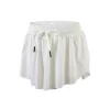 Private Label Activewear Workout Elastic Waist Casual Culottes with Pockets Wholesale Drawstring Running Shorts
