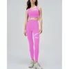 Mesh Top and Leggings Sets Wholesale Athletic Clothing Fake Two Yoga Set