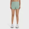 Ribbed Running Shorts Custom Active Wear Shorts with Pockets Butt Lifting Yoga Pants