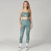 Leopard Print Sets Custom Gym Clothes High Waist Leggings Workout Set 2 Pieces Yoga Set