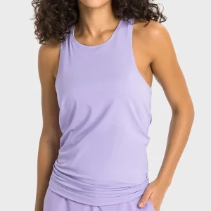 Ladies Workout Tank Top Sports Sleeveless Shirts Women's Workout One Piece Vest