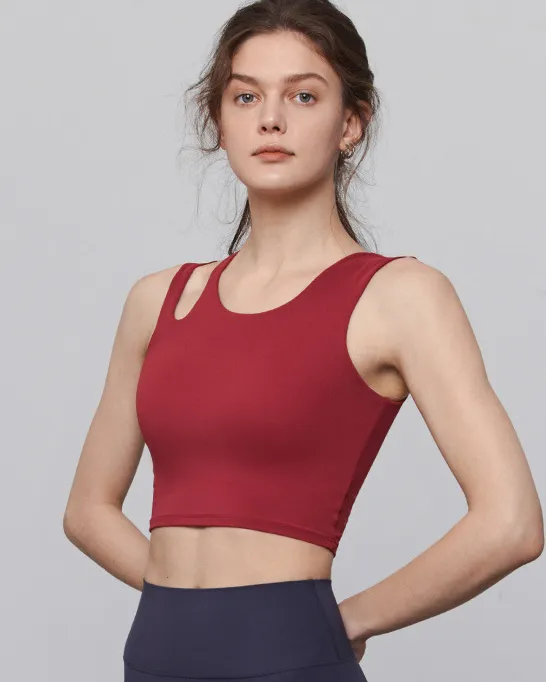 Sports Vest Vest for Women Cropped Tank Top