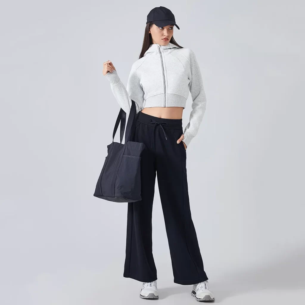 Custom Women's Long Sleeve Shirts Casual Crop Jackets