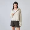 ale Women's Full Zip Up Hoodie Fall Casual Jacket fitness wholesale clothing