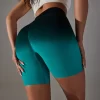 Women's Seamless Scrunch Butt Lift Candy Fitness Shorts Workout Yoga Gym Shorts