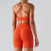 Wholesale Workout Fitness Seamless Adjustable Straps Bra