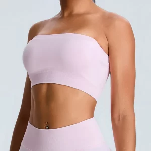 Wholesale Seamless Adjustable Straps Sports Bra