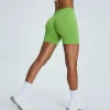 Seamless High Waisted Shorts with Tummy Control