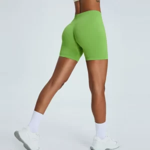 Seamless High Waisted Shorts with Tummy Control